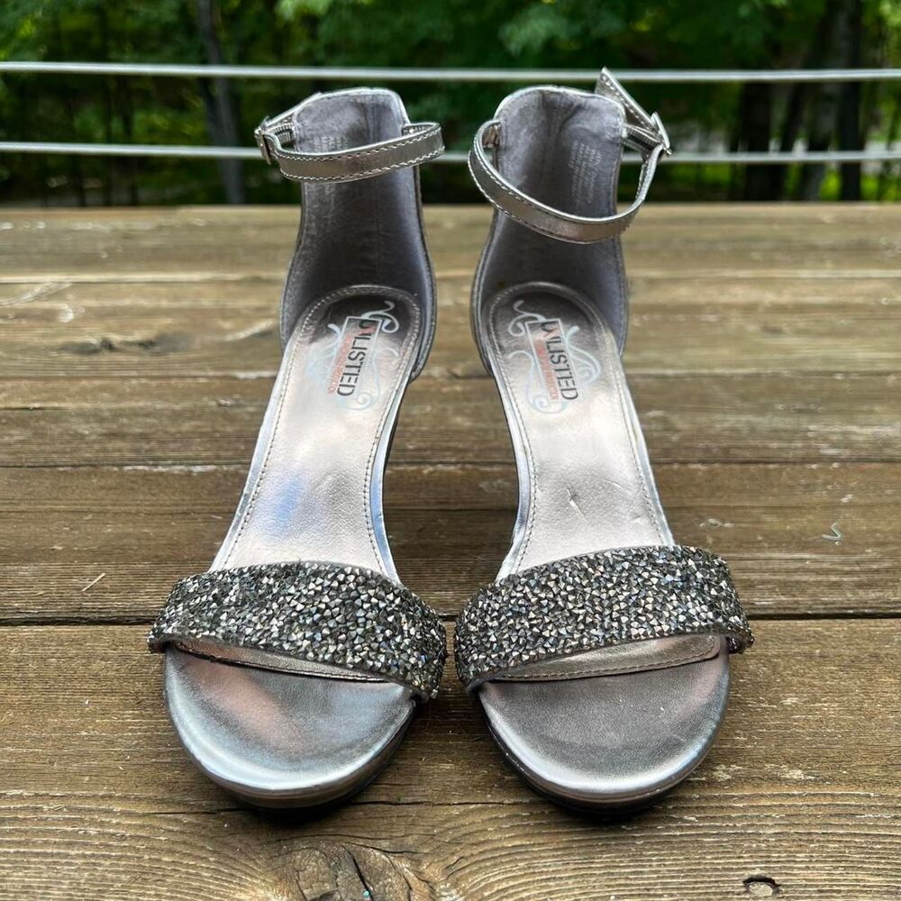 Silver High Heels - image 4